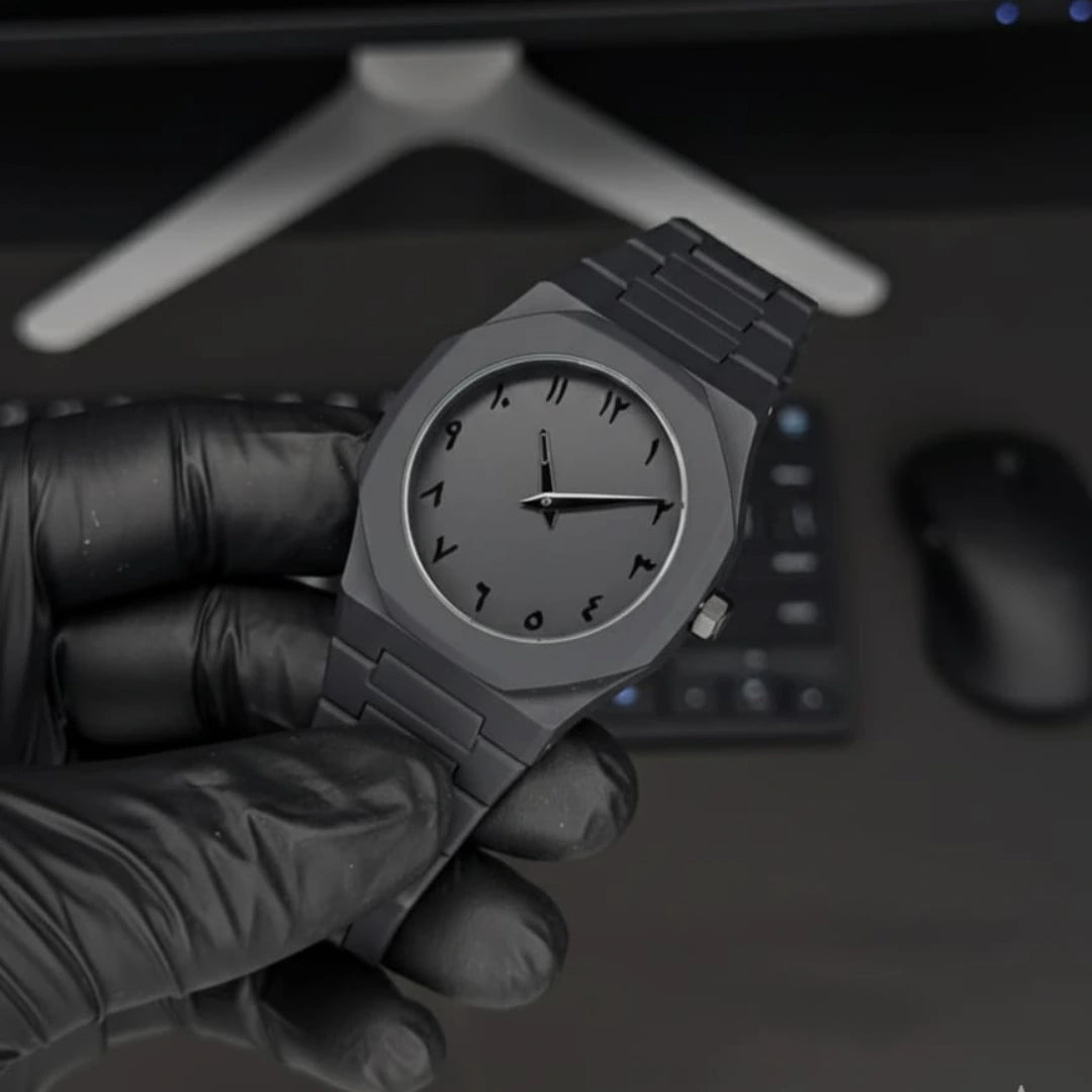 Arabic Aura Watch | Black